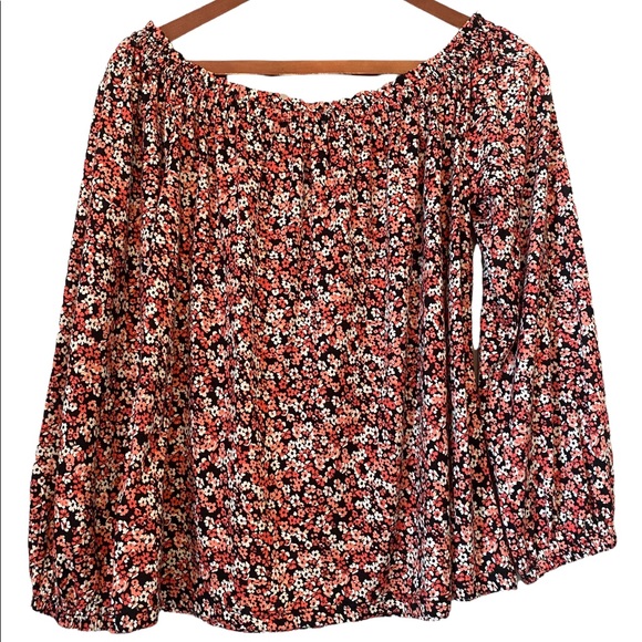 Michael Kors Long Sleeved Floral Top - Picture 7 of 13